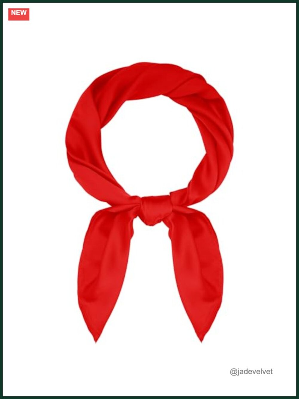 Satin Square Scarf 27.5 Inch Neck Head Hair Bandana Handkerchief